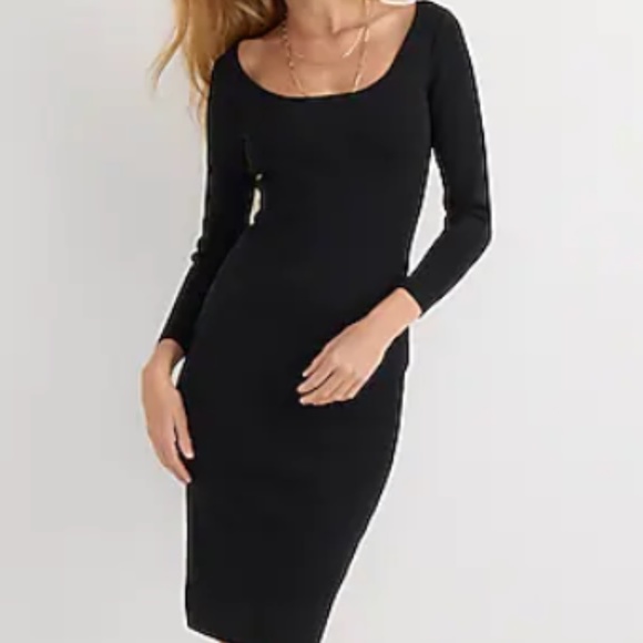 J Crew Scoopneck Midi Sweater Dress (New with Tags!) - Picture 7 of 16